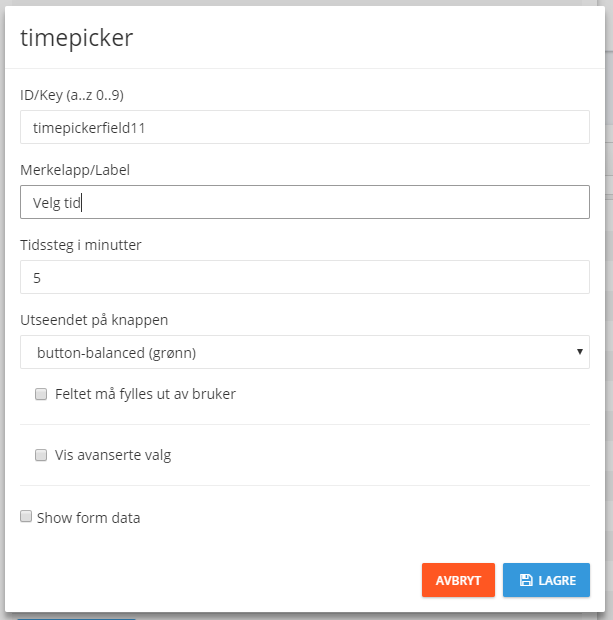 timepicker